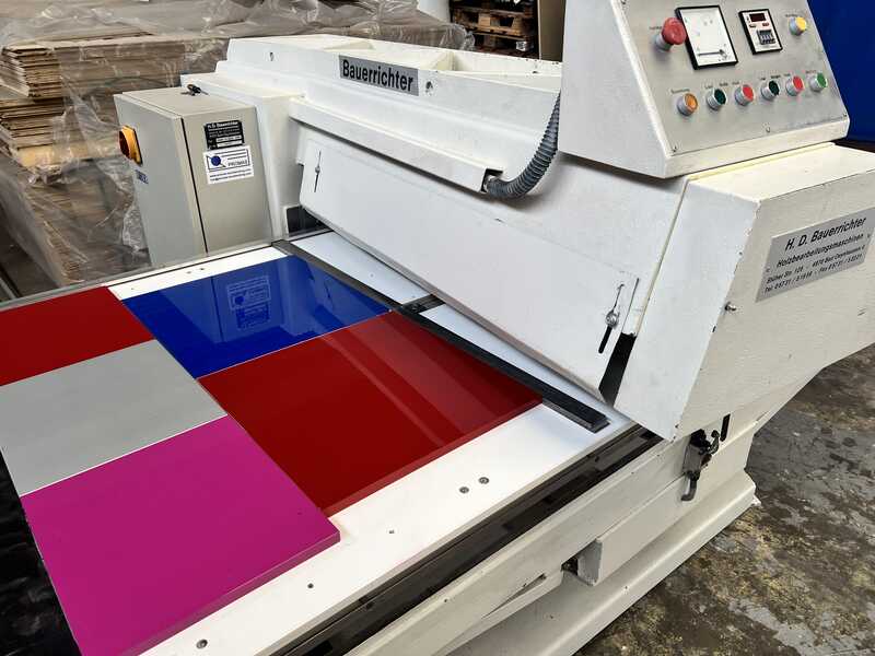 Bauerrichter Hochglanz-Poliermaschine / Walzenpoliermaschine - gebraucht SL 1 (9)