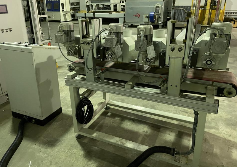 Cefla / Delle Vedove Bürstenschleifmaschine - gebraucht (3)