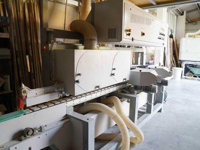 STD Profilschleifmaschine / Bürstenschleifmaschine für Leisten - gebraucht 250 main picture