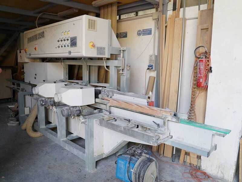 STD Profilschleifmaschine / Bürstenschleifmaschine für Leisten - gebraucht 250 (1)