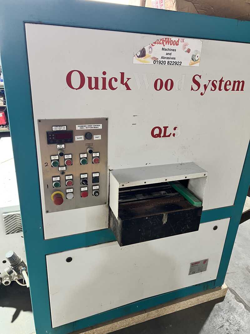 Quickwood Bürstenschleifmaschine / Leistenschleifmaschine unten/oben - gebraucht QL 3 (1)