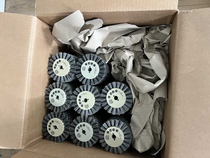 Ehrholz Strukturier- / Schleifbürsten-Paket kompatibel für Makita Bürstenschleifer 9741 - Restposten passend für Makita Bürstenschleifer 9741 (1)