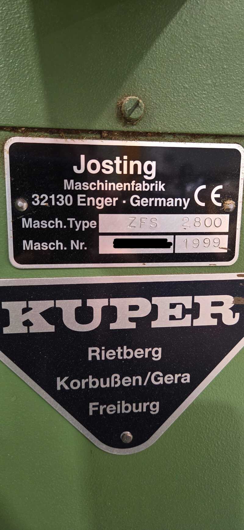 Josting Doppelmesser-Furnierschere - gebraucht ZFS 2800 (4)