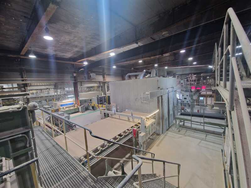 Steinemann Kalibriermaschine unten/oben für Gipsfaserplatten - gebraucht Nova 260 K (6)