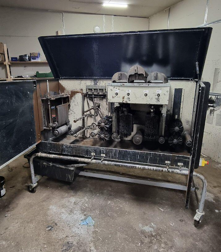 Ceetec Bürstenautomat / Streichautomat - gebraucht A 250 (Neues Modell / New Model) (1)