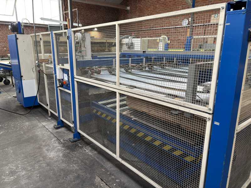 Fisher + Rückle Querfurnier-Zusammensetzmaschine / Furnierzusammensetzmaschine im Querdurchlauf - gebraucht Delta FZX 28 Delta + RVP / BS (3)