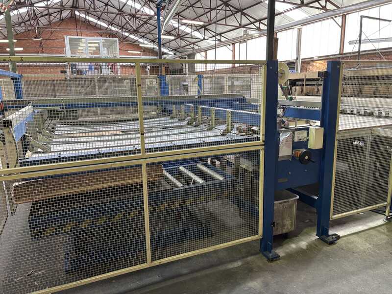 Fisher + Rückle Querfurnier-Zusammensetzmaschine / Furnierzusammensetzmaschine im Querdurchlauf - gebraucht Delta FZX 28 Delta + RVP / BS (4)