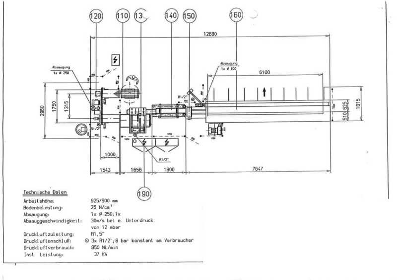 Grecon/Dimter Keilzinkenanlage - gebraucht Supra (10)