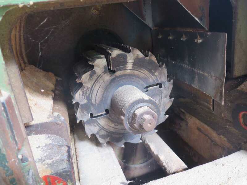 Raimann Vielblattsäge / Doppelwellen-Vielblattsäge - gebraucht KD (3)