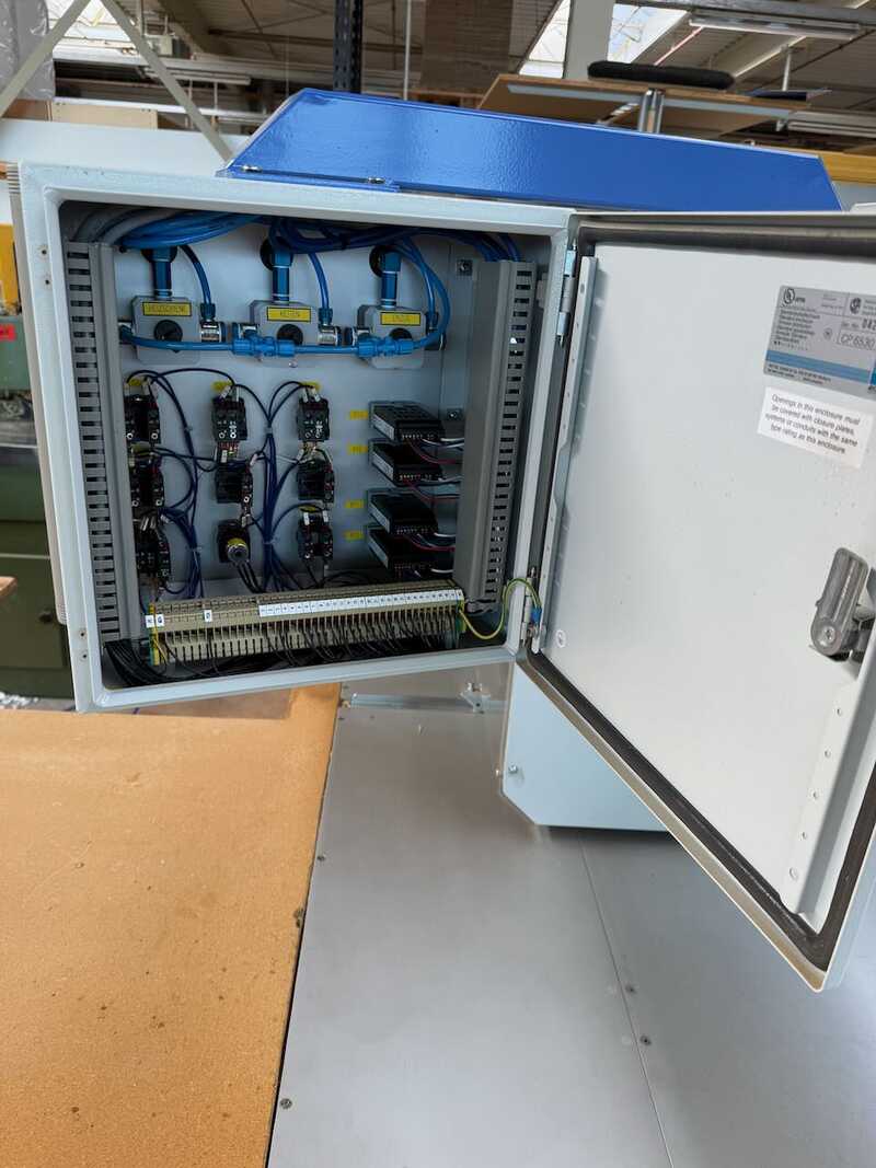 Furniertechnik Längsfurnierzusammensetzmaschine - gebraucht LZ (10)