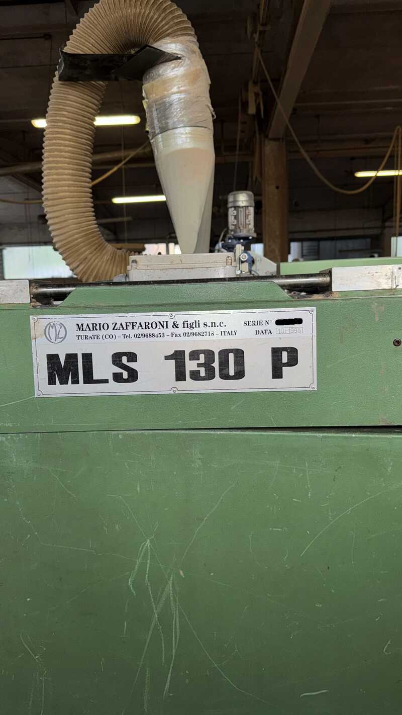 Zaffaroni Vielblattsäge mit Beschickung und Abstapelung - gebraucht MLS 130 P (8)