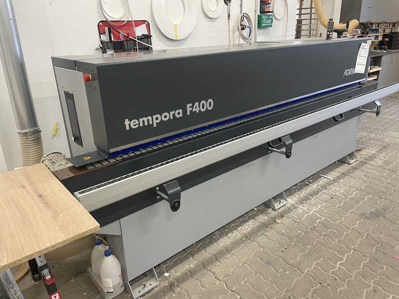Felder / Format 4 Einseitige Kantenanleimmaschine - gebraucht Tempora 45.03 L (1)