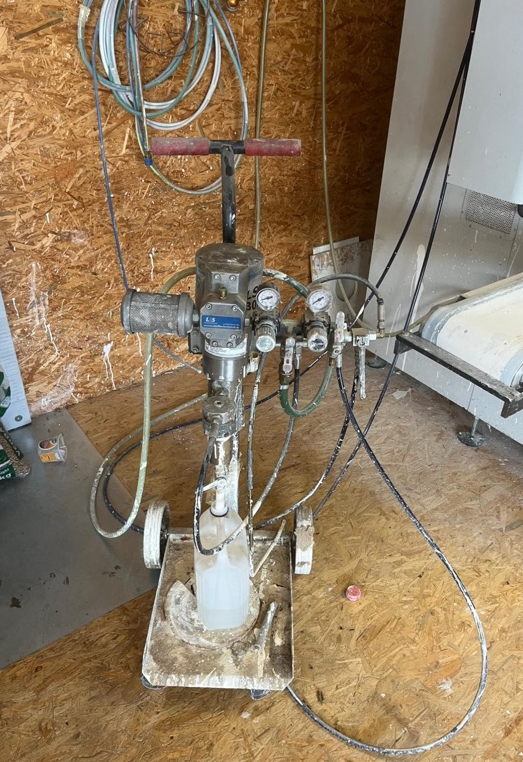 Uniwood Leistenspritzmaschine - gebraucht SMP 420 (3)