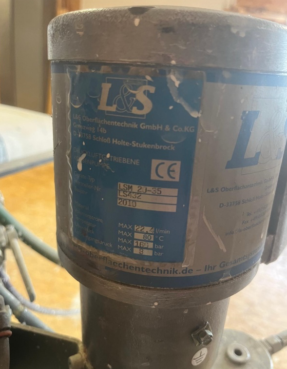 Uniwood Leistenspritzmaschine - gebraucht SMP 420 (4)