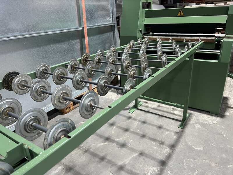 Bohrer Doppelseitige Walzenauftragmaschine / Leimauftagmaschine - gebraucht SL 70 (11)