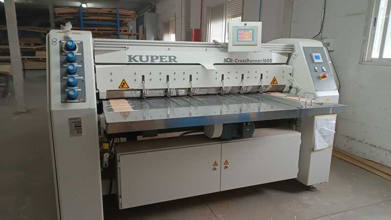 Kuper Furnierquerzusammensetzmaschine / Querzusammensetzmaschine - gebraucht ACR Cross Runner 1600 main picture