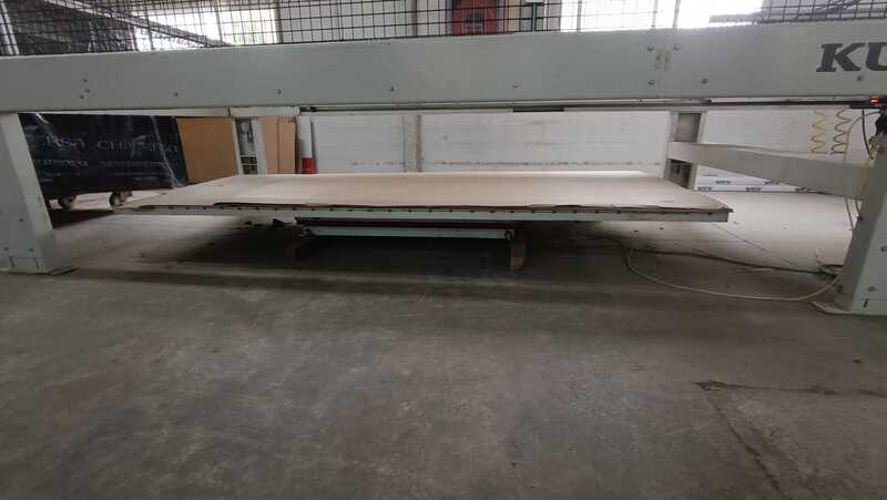 Kuper Furnierquerzusammensetzmaschine / Querzusammensetzmaschine - gebraucht ACR Cross Runner 1600 (4)