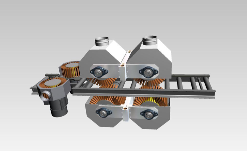 Alpha Brush Strukturier- und Schleifmaschine / Bürstmaschine 4-seitig - Neumaschine LS TSB (2)