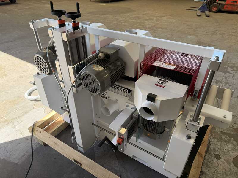 Alpha Brush Strukturier- und Schleifmaschine / Bürstmaschine 4-seitig - Neumaschine LS TSB (10)