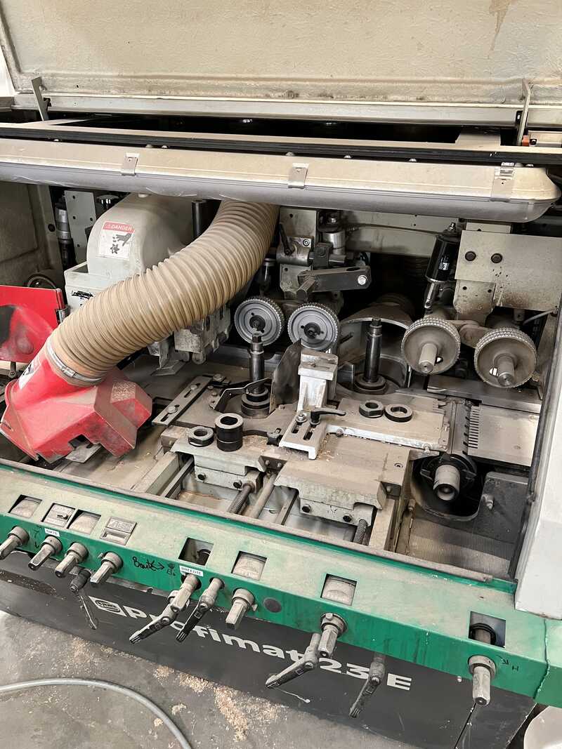 Weinig Vierseitenhobelmaschine / Kehlautomat  - gebraucht P 23 E (2)