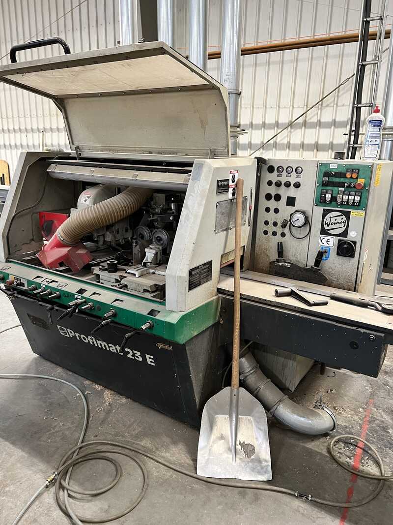 Weinig Vierseitenhobelmaschine / Kehlautomat  - gebraucht P 23 E (3)