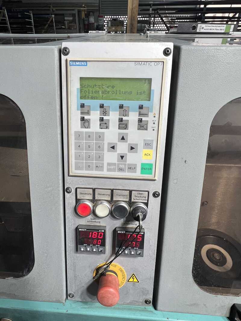 Hugo Beck Schrumpffolien-Verpackungsanlage - gebraucht Flexo 500 S + HV 601 (18)