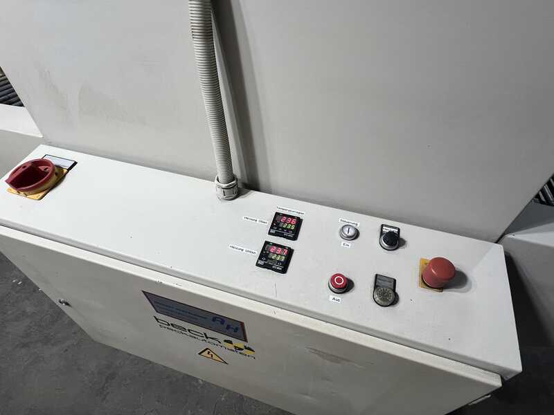 Hugo Beck Schrumpffolien-Verpackungsanlage - gebraucht Flexo 500 S + HV 601 (21)