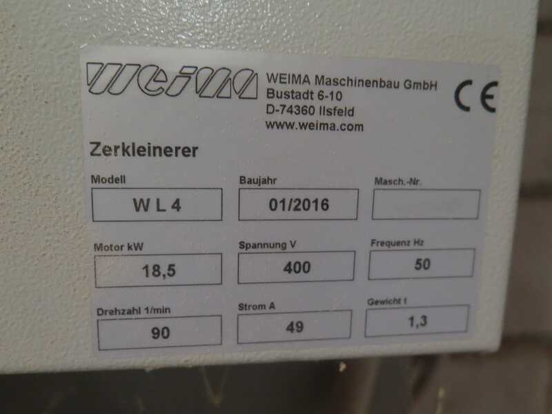 Weima Hacker / Restholzzerkleinerer - gebraucht WL4 (7)