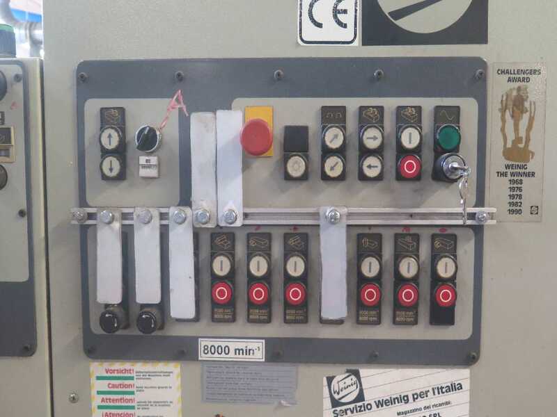 Weinig Vierseitenhobel 10 Spindeln - gebraucht Unimat U 23 (2)