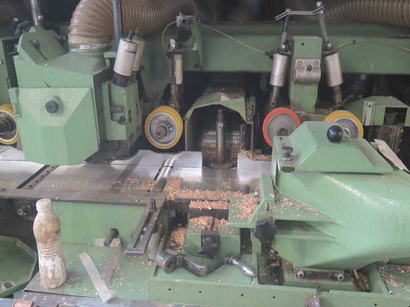 Weinig Vierseitenhobel 10 Spindeln - gebraucht Unimat U 23 (5)