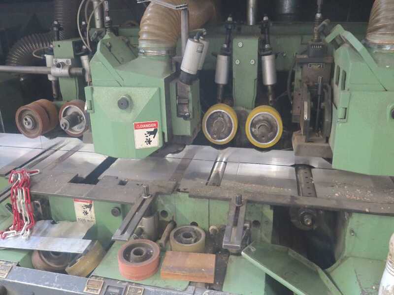 Weinig Vierseitenhobel 10 Spindeln - gebraucht Unimat U 23 (6)