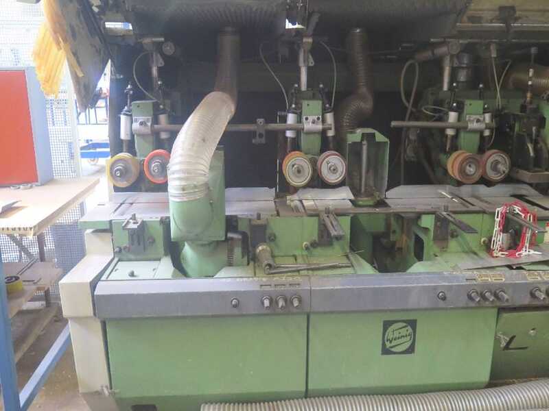 Weinig Vierseitenhobel 10 Spindeln - gebraucht Unimat U 23 (8)