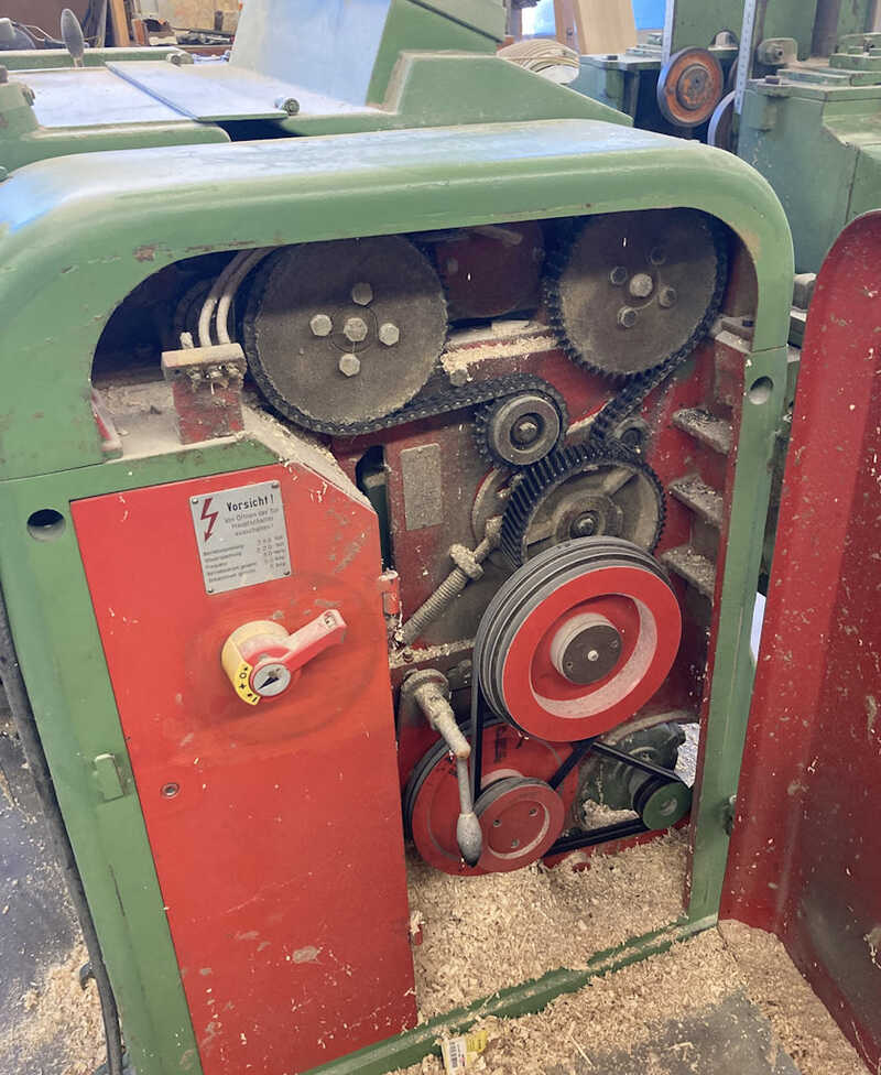 Kupfermühle Vierseitenhobel - gebraucht Vuin 605 (7)