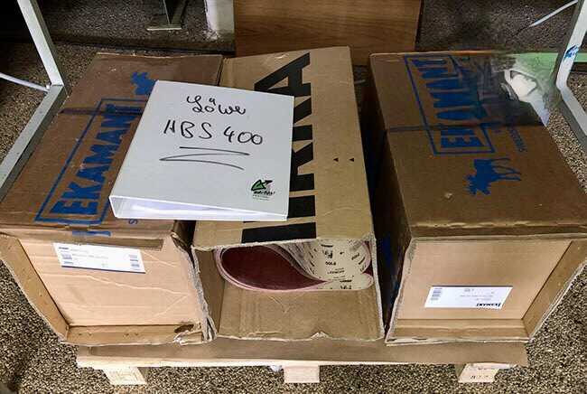 Löwer Leistenschleifmaschine - gebraucht HBS 400 (5)