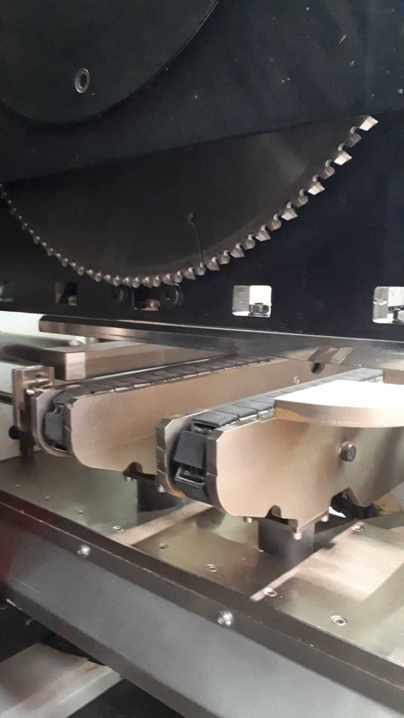 Marinus Querprofiliermaschine / Endprofilierung - gebraucht Powermax Endmatcher 300 (5)