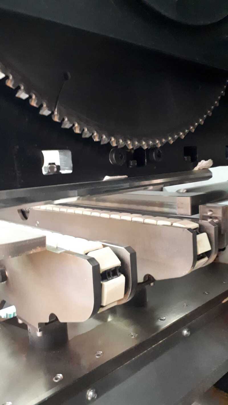 Marinus Querprofiliermaschine / Endprofilierung - gebraucht Powermax Endmatcher 300 (8)