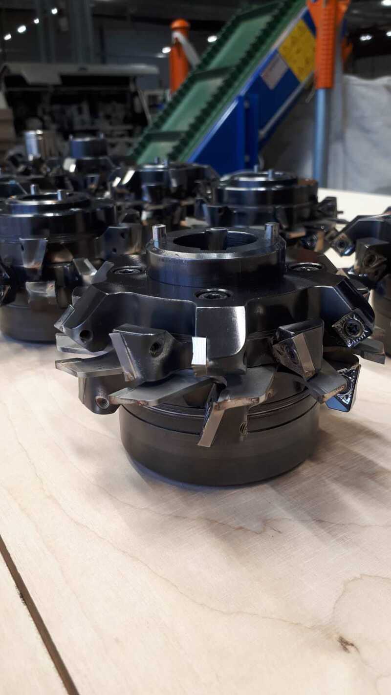 Marinus Querprofiliermaschine / Endprofilierung - gebraucht Powermax Endmatcher 300 (13)