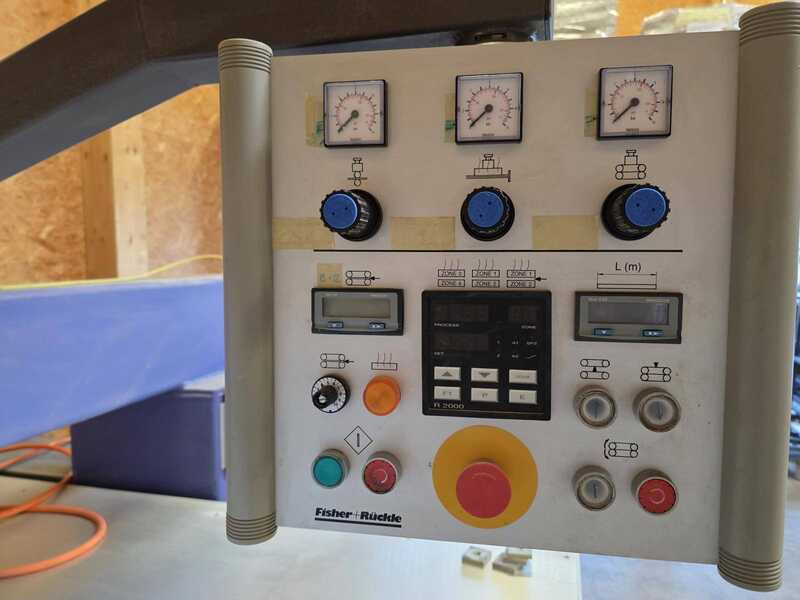 Fisher + Rückle Längs-Furnierzusammensetzmaschine - gebraucht Omnimaster 1200 (2)