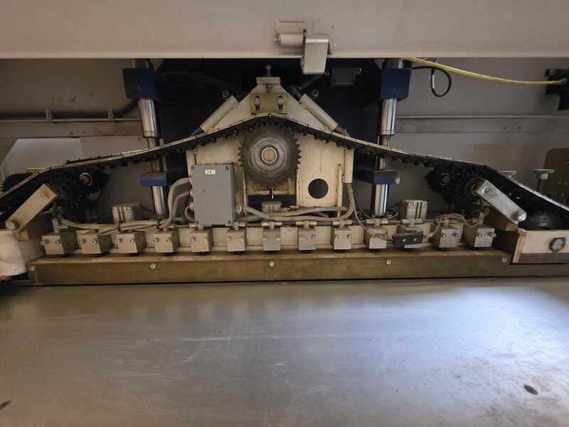 Fisher + Rückle Längs-Furnierzusammensetzmaschine - gebraucht Omnimaster 1200 (3)
