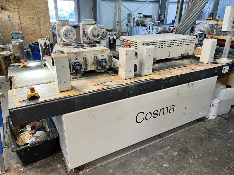 Cosma Beschichtungsanlage für Parkett - gebraucht 400 RC + 400 2P2S + CU Pad + CU Brush (2)