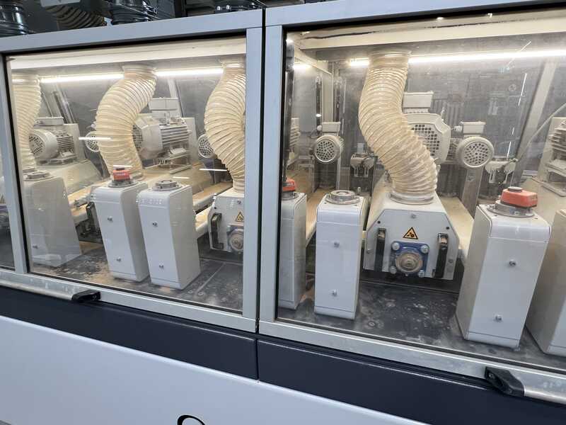 Cosma Strukturiermaschine mit 6 Aggregaten - gebraucht 420 5S1S20D L+C (3)
