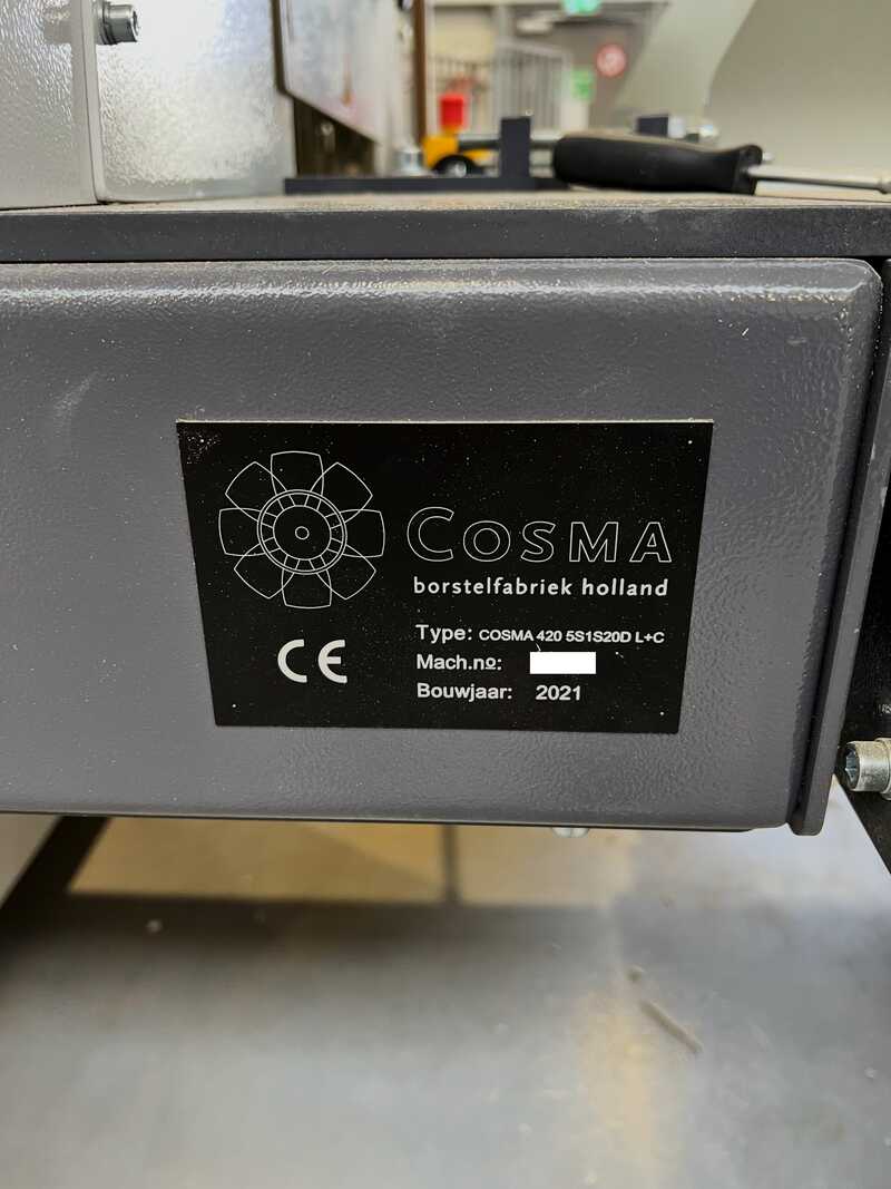 Cosma Strukturiermaschine mit 6 Aggregaten - gebraucht 420 5S1S20D L+C (5)